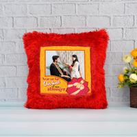 Red Square Cushion