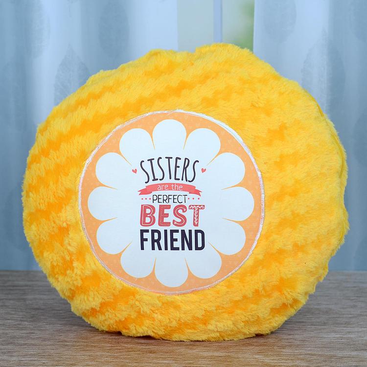 Sisters Are Best Friends Cushion