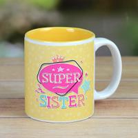 Super Sister Personalized Mug