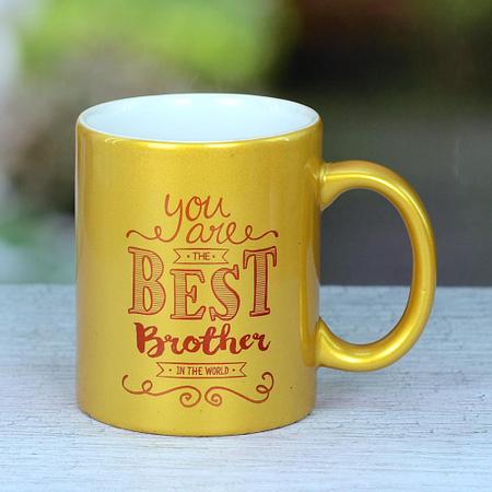 Best Brother Golden Mug