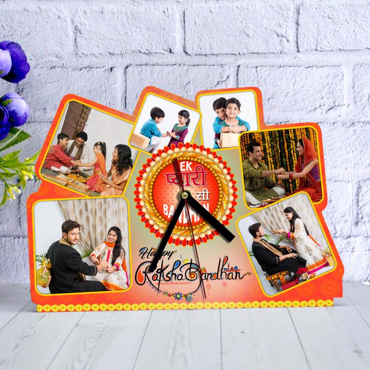 Multi Photo Frame Clock