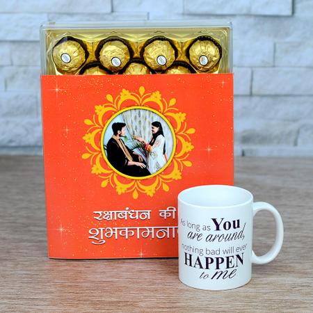 Ferrero Rocher Box With Brother Coffee Mug