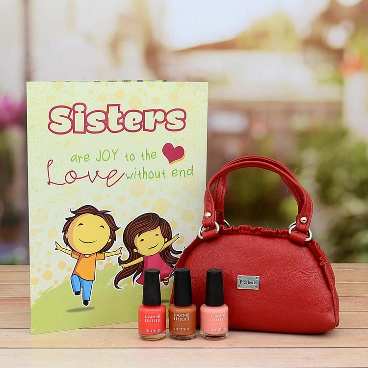 Cute Sisters Rakhi Hamper