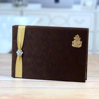 Rectangular Brown Designer Gift Box