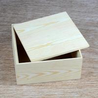 Exclusive Square Pine-wood Gift Box