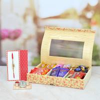 Handmade Chocolate Rakhi Box of 6
