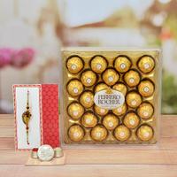 24 pieces Ferrero Rocher Rakhi Gift