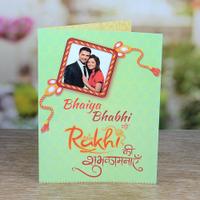 Bhaiya Bhabi Personalized Greeting Card