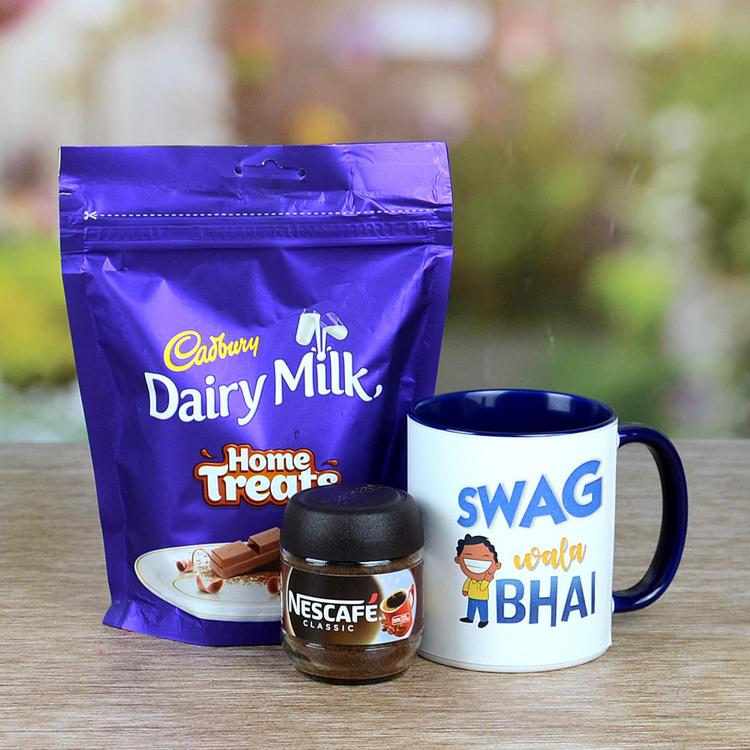 Mug & Chocolates with Coffee