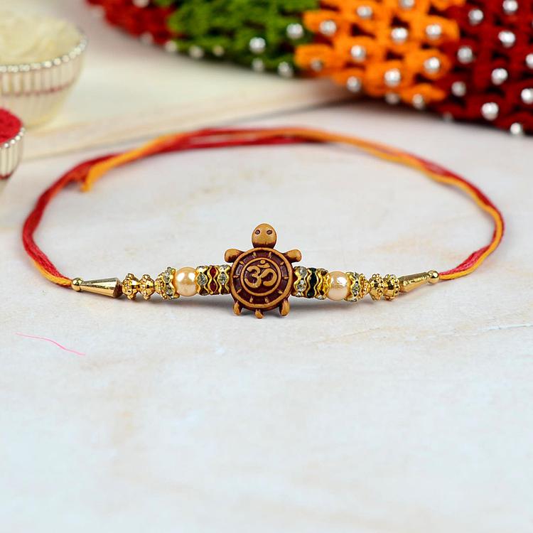 Om Tortoise 453 Rakhi Dori Mauli