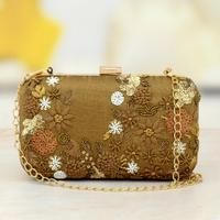 Bronze Colored Fancy Clutch for Her