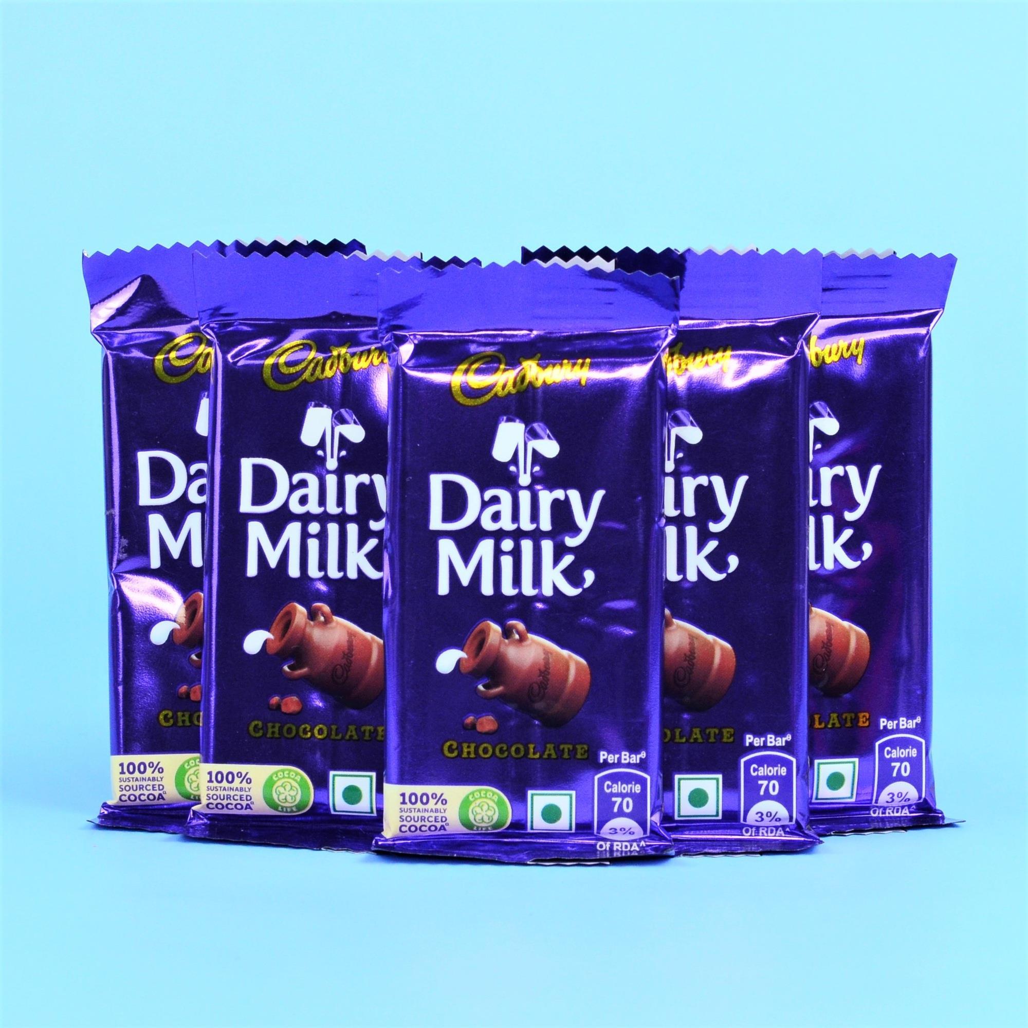 Dairy Milk Chocolate 5pcs Add On (Choc)