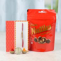 Nutties Pack & Tulshi Beads Rakhi