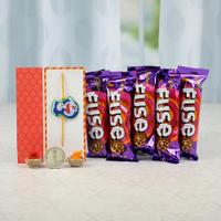 Fuse Chocolates With Doraemon Kids Rakhi