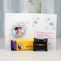 Custom Chocolates & Card & Rakhi