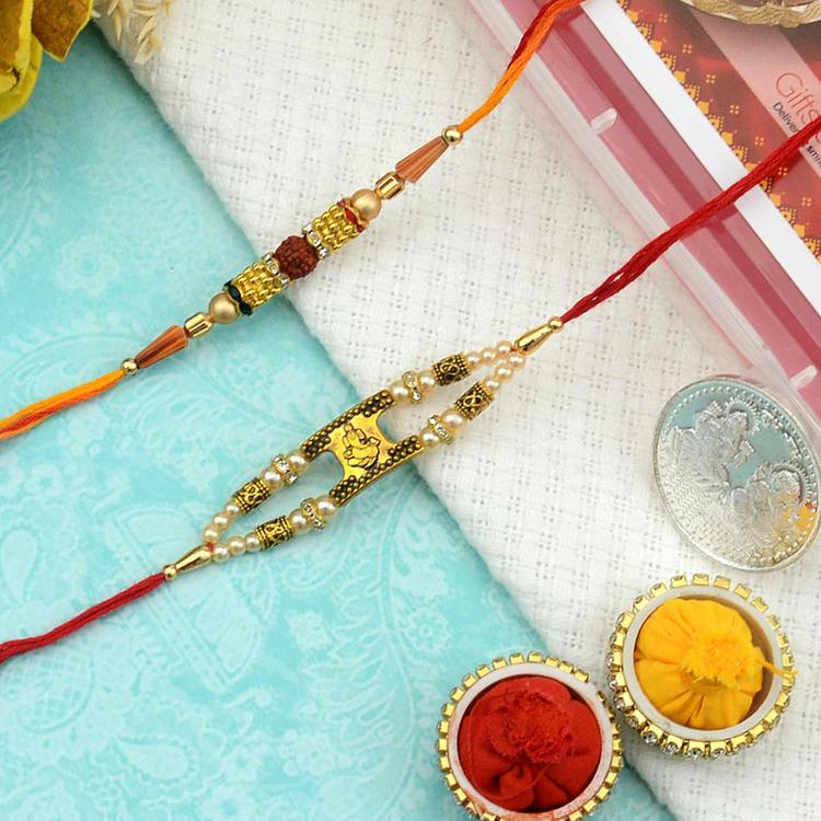 Rudraksh & Ganesha with Pearl