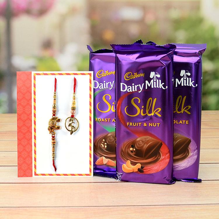Simply Silk Rakhi Lumba Hamper