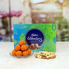 Almonds, Choco & Laddoo Almonds, Choco & Laddoo