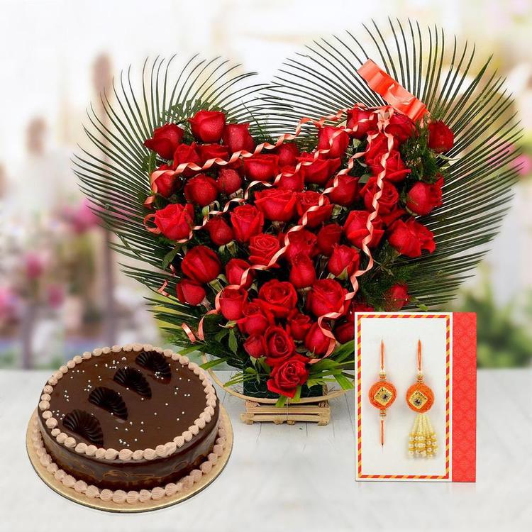 Lumba, Roses, Chocolates & Cake