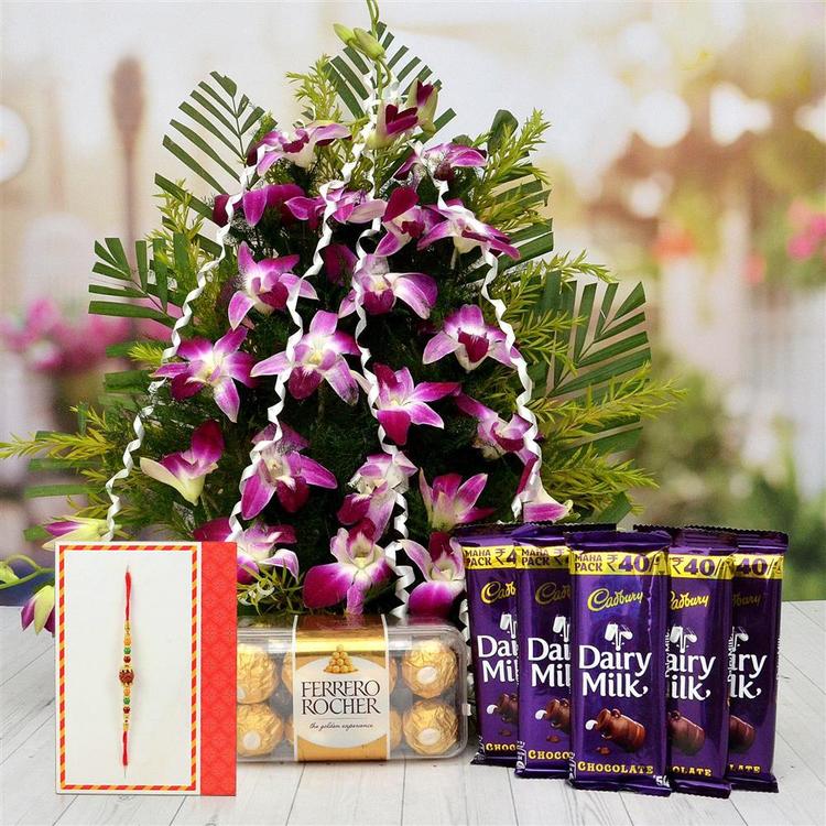 Ferrero, Orchids & Rudraksh Rakhi