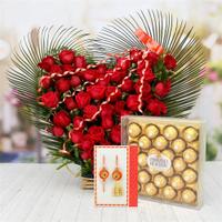 Ferrero, Roses & Rudraksh Rakhi