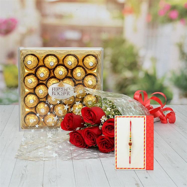 Roses, Ferrero & Rakhi