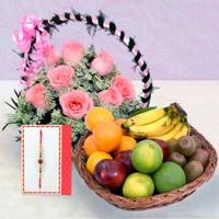 Flowers, Fruits & Rudraksh Rakhi