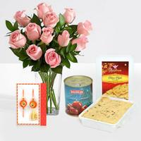 Roses, Sweets, Rakhi & Lumba