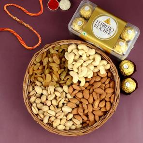 Dry Fruit, Ferrero, Rakhi, Lumba Dry Fruit, Ferrero, Rakhi, Lumba
