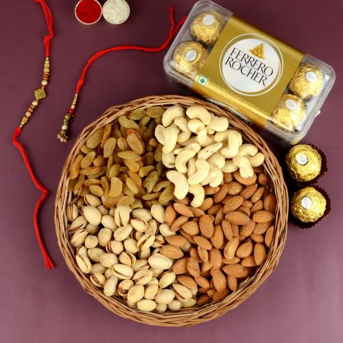 Dry Fruit, Ferrero, Rakhi, Lumba