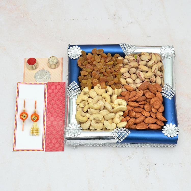 Mix Dry Fruits Rakhi Lumba