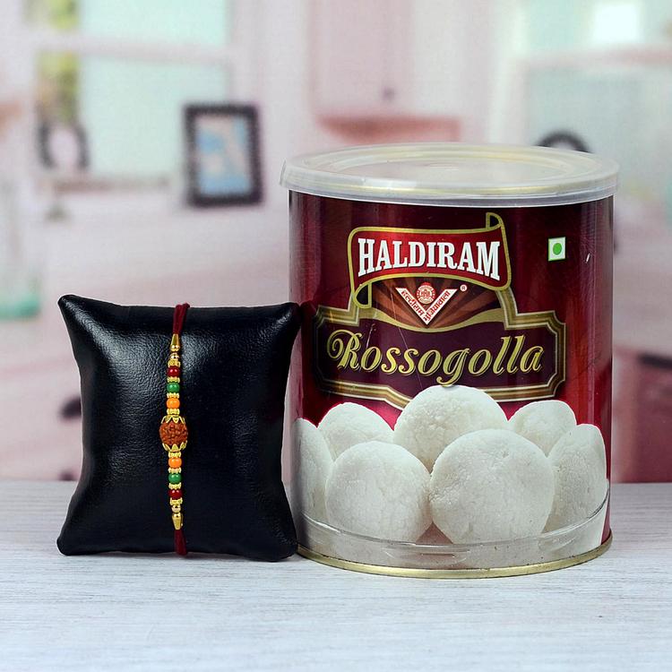 Haldiram Rasgulla 1 Kg & Rakhi