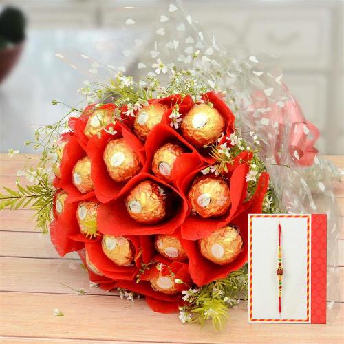 Ferrero Rocher Bouquet & Rakhi