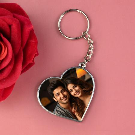 Personalized Heart Keychain 2