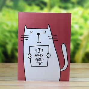 I Miss You Card I Miss You Card