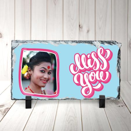Miss You Rock Photo Frame