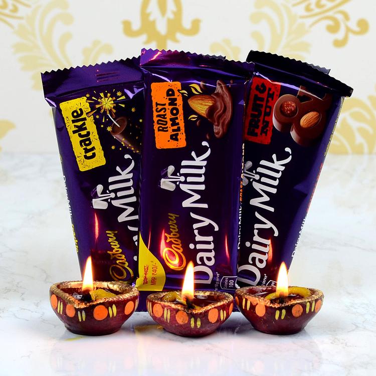 Chocolates and Diyas