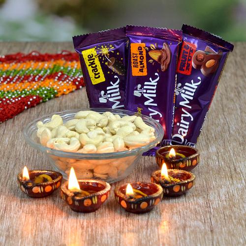 Dairy Milk and Kaju Hamper