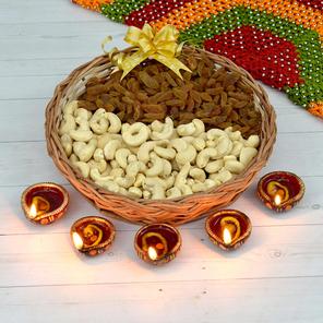  Dry Fruits & Diyas