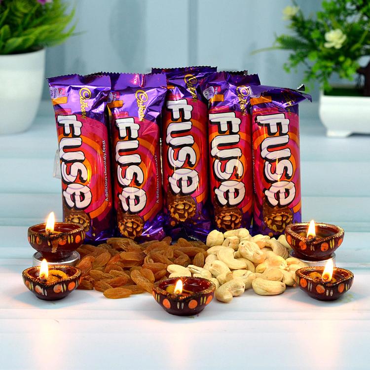 Fuse and Dry Fruits Diwali Hamper