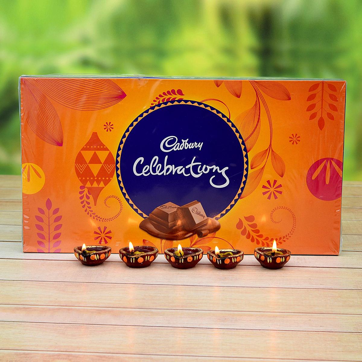 Diwali Diyas and Celebration box Diwali Gifts