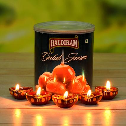 Haldiram Gulab Jamun & Diya