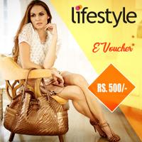 Lifestyle e-voucher Rs 500
