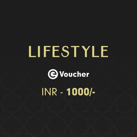 Lifestyle E-voucher Rs. 1000