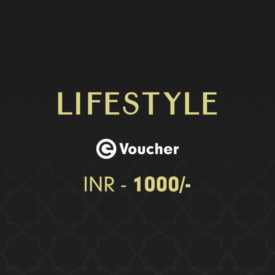 Lifestyle E-voucher Rs. 1000