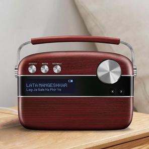 Saregama Carvaan Cherrywood Red Saregama Carvaan Cherrywood Red
