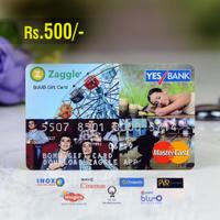 Entertainment Gift Card ₹ 500