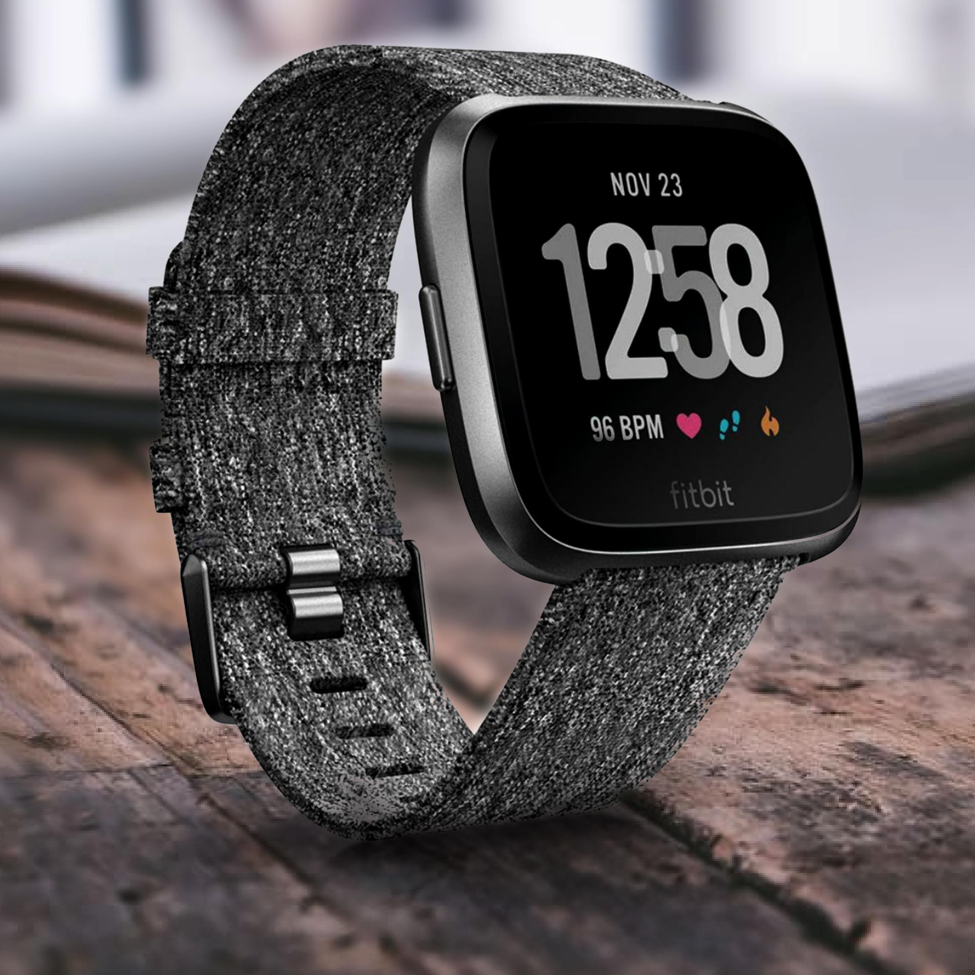 Fitbit versa sale charcoal