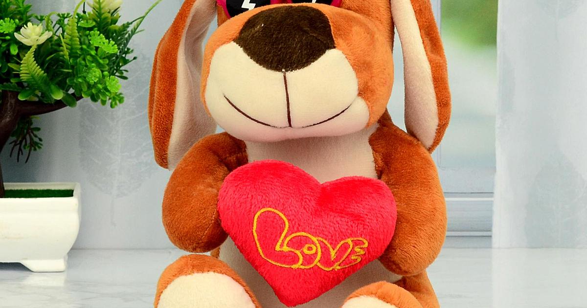 Doggo in Love Plush Toy Animal Soft Toy (Valentine)