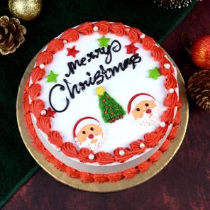 Vanilla Christmas Cake 1/2 Kg